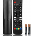 LG teleri kaugjuhtimispuldi asendamine | 2 AAA patareid kaasas - L G Smart TV kaugjuhtimispult k&otilde;ikidele LG LCD LED HDTV UHD 3D 4K mudelitele | AKB75095308 AKB75095307 AKB7415324 kaugjuhtimispult L