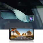Fitcamx Dashcam 4K &uuml;hildub VW ID.4 ID.5 2021-2025 Pro 1st Edition Pro S & Audi Q4 e-tron, 2160P autokaamera WiFi OEM Volkswageni tarvikud, G-sensor, Loop salvestamine, WDR esikaamera, koos