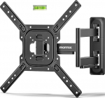 monTEK TV seinakinnitus 23-65-tollisele lamedale ja kumerale monitorile kuni 35 kg, p&ouml;&ouml;rlev ja kallutatav telerihoidik, pikendatav seinakinnitus telerile, max. VESA 400 x 400 mm