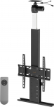 my wall Motoriseeritud TV-Lift HP64L paigaldamiseks lakke, TV laepealne kinnitus, reguleeritav k&otilde;rgusvahemik, 32-55 tolli, maksimaalne koormus 45 kg, koos kaugjuhtimispuldiga, elektriline TV t&otilde;stuk, laepealne kinnitus