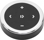 Juhtmeta Bluetooth meediapuldi kaugjuhtimispult auto roolile, Siri Start, muusika juhtimine, Selfie, &uuml;hildub Androidiga ja Androidiga, kaasas hoidja