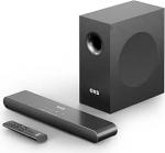 OXS S21 2.1-kanaliline ribak&otilde;lar koos subwooferiga, t&auml;pne heli s&uuml;gava bassiga, 180W v&otilde;imsus, 3 EQ režiimi kodukino / muusika / m&auml;ngu jaoks TV, PC, Xbox, PS4/5, telefon, &uuml;likompaktne, lihtne seadistamine