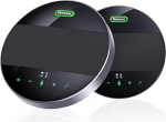Tenveo MagiCall-EX Pro juhtmevaba konverentsikomplekt Daisy-Chain 2 &uuml;hikut 30 osalejale 360&deg; t&auml;isdupleksne h&auml;&auml;le salvestamine (12 m kaugus) 27 tundi aku, USB-C/Bluetooth/juhtmevaba