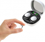 V&auml;ikesed n&auml;htamatud mini k&otilde;rvaklapid traadita ENC m&uuml;rasummutus v&auml;ikestele k&otilde;rvadele TWS Bluetooth 5.3 veekindlad k&otilde;rvaklapid traadita laadimisega iPhone'ile Androidile