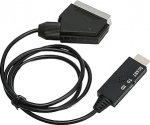 Scart HD multimeedia liidesekaabel, kaasaskantav HD 1080P Scart HDMI videokonverteri videoadapteri kaabel digiboksi, DVD m&auml;ngija, TV jaoks