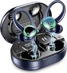 Bluetooth spordik&otilde;rvaklapid, juhtmevabad Bluetooth 5.4 k&otilde;rvaklapid ENC m&uuml;ravastase ja 4 HD-mikrofoniga, 50 tundi juhtmevabad k&otilde;rvaklapid, k&otilde;rvaklapid Hi-Fi stereoga, IP7 veekindel, USB-C/LED