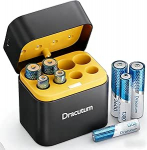 Laetavad liitiumpatareid (4 AA ja 4 AAA) koos akulaadijaga, 3600 mWh AA patareid ja 1300 mWh AAA patareid Suure v&otilde;imsusega 1,5 V, 2000 ts&uuml;kli pikkusega Li-Ion patareid.