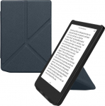 kwmobile &uuml;mbris &uuml;hildub Pocketbook Verse/Verse Lite/Verse Pro/Color/Vivlio Light/Light HD &uuml;mbrisega - Kunstnahast &uuml;mbris - eReader kaitsev &uuml;mbris - kate tumesinine