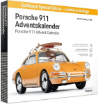 FRANZIS 67299 Porsche 911 Special Edition Surfboard Advendikalendri mudelikomplekt m&otilde;&otilde;tkavas 1:43 koos helimooduli ja 52-lehek&uuml;ljelise saateraamatuga