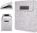 Caweet kaitsekott 11-tollisele Kindle Scribe'ile - sobib Colorsoft 1. p&otilde;lvkonna ja 3. p&otilde;lvkonna 2025 versioonile, Premium PU nahk koos kokkupandava alusega - hall