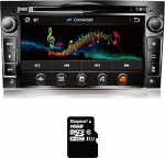 Amaseaudio Wince Autoradio, 2 Din, &uuml;hildub Opel Corsa Astra Vectra Zafira Antara Meriva Vivaro, 7-tolline puuteekraan, sisseehitatud DVD-m&auml;ngija, toetab GPS-navigatsiooni (sh SD-kaart).