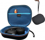 K&otilde;rvaklappide &uuml;mbris JBL Tune 510BT / JBL Tune 520BT / 500 Sony WH-CH520 jaoks, Eva k&otilde;va &uuml;mbris JBL Tune 760 NC / JBL Tune500BT On-Ear juhtmevabade kokkupandavate Bluetooth-k&otilde;rvaklappide jaoks (must) sinine sisemus