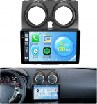 Roinvou 4+128G Android 15 autoraadio Nissan Qashqai J10 2006-2016 juhtmevaba Carplay Android autole, 9-tolline autoraadio Incell puuteekraaniga GPS-navigatsiooniga Bluetooth EQ WiFi RDS FM SWC MIC