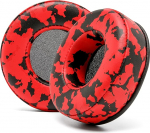 WC Wicked Cushions Extra paksud Premium k&otilde;rvapadjad Skullcandy Hesh Wired & Hesh 2 juhtmeta k&otilde;rvaklappidele - punane Camo