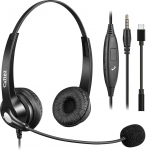 Callez k&otilde;rvaklapid mobiiltelefoni Binauraalsed k&otilde;rvaklapid m&uuml;rasummutusmikrofoniga, nutitelefoni k&otilde;rvaklapid 3,5 mm pistikupesa iPhone Samsung Huawei BlackBerry HTC LG ZTE mobiiltelefon PC arvuti Mac iPad Skype Podcast (W402E2)