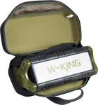Hermitshell Black + Green EVA Hard Case Cover W-KING Bluetooth k&otilde;larile
