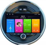 9-tolline AHD GPS Sat NAV Navigatsioon navigeerija Canbus Car Radio Player Stereo CarPlay Android &uuml;hildub BMW Mini Cooper R50 R52 R53 R56 R57 R58 R59 F55 F56 F57/R55/Countryman R60/Paceman R61-ga