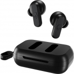 Skullcandy Dime 2 juhtmevabad k&otilde;rvaklapid, 12 tundi aku kestvust, mikro, &uuml;hildub iPhone'i, Androidi ja Bluetooth seadmetega - must