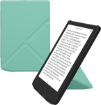 kwmobile kaitsekott Pocketbook Verse/Verse Lite/Verse Pro/Color/Vivlio Light/Light HD Case - Kunstnahast &uuml;mbris - eReader Flip Case automaatse puhkefunktsiooniga - kate koos alusega - m&uuml;ndiroheline
