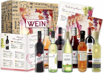 BOXILAND&reg; Veini kinkekomplekt [First Class Wine Tasting Set] - Veinikingitused naistele ja meestele - Veinikomplekti kingitus - Punaste ja valgete veinide komplekti kinkekarp - Veini degusteerimise komplekti veinipakendi karp (9 x 0,25 L)