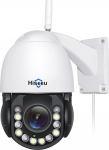 Hiseeu 30x Optical Zoom: 3MP Outdoor WiFi Surveillance Camera, 360&deg; Display, PTZ Camera with Colour Night Vision, Automatic Tracking, 2-Way Audio, IP66 Waterproof, Cloud/SD Card Storage