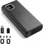 WatchfuVision 2K Camera, 10,000 mAh Power Bank, HD Portable Mini Camera with Motion Detection, Night Vision, Acceleration Sensor, Loop Recording