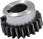 1 St&uuml;cke Konvexen Getriebe 2 Form 20T ~ 60T Standard Innen Loch 10/12/14/15/16/17/18/19/20/22mm Spur Ritzel(2M20T-hole18)