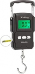 szc Waage for K&ouml;rperweight, LCD-Digitalanzeige, Hintergrundbeleuchtung, tragbare H&auml;ngehakenwaage, doppelte Genauigkeit, Angeln, Reisen, Mini-elektronische Waage