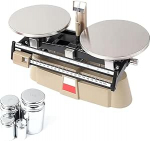 Mehaaniline t&auml;ppiskaal, anal&uuml;&uuml;tiline topeltkaalud laboratooriumidele, 4 kaalu ja skaalaga, kaalumisvahemik 0,1-2000 g, selgelt m&auml;rgistatud, topeltkaalud &uuml;likoolidele, laboratooriumile