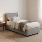 Talamo Italia - Zusanne &uuml;heinimesevoodi, 100% Made in Italy, eesmine avaus, sobib madratsile 90 x 190 cm, Hall