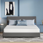 Avenco Gelschaummatratze 180x200 H3 Bambus-Schaum Matratze Bezug 60&deg;Waschbar &Ouml;ko-Tex CertiPUR US Rollenmatratze 18cm Mittel