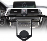 PIUGILH mobiiltelefoni hoidik BMW 1 seeria 2 seeria 3 seeria 4 seeria - auto keskkonsooli, ventilatsiooni ja armatuurlaua kinnitus (must)