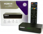 Humax 9-00142 Digitaalne maapealne DVB-T2 HD-2022T2 Digimax T2 dekooder koos 2-in-1 kaugjuhtimispuldiga teleri juhtimiseks