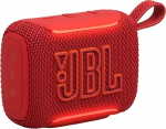 JBL GO 5 Ultra-tragbarer Bluetooth-Lautsprecher mit gro&szlig;em JBL Pro Sound und kr&auml;ftigem Bass, AirTouch-Pairing, wasserdichtes Design, 10 tunni kestus, punane.