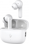 VulTech Pop EP-40WH juhtmevabad k&otilde;rvaklapid, Bluetooth 5.3, USB-C, ANC aktiivne m&uuml;rasummutus, puutetundlik juhtimine, IPX5, mikrofon nutitelefonidele Samsung, iPhone, Xiaomi, Huawei - valge