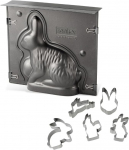 Zenker 9917550 Lihav&otilde;ttej&auml;nes 3D k&uuml;psetusvorm ja k&uuml;psisevorm, Lamala kuju ja lihav&otilde;ttep&uuml;hade l&otilde;ikur, k&uuml;psetusvahendid, j&auml;nesevorm, koogivorm, teras, roostevaba teras, 21,5 x 19 x 6 cm ja u 9 cm.