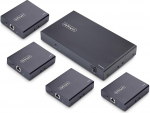StarTech. com 4-portiline HDMI pikendus ja splitter &uuml;le CAT6, 4K 60Hz, kuni 70 m pikkune, 1x4 HDMI &uuml;le v&otilde;rgukaabli LAN-kaabli jaotuskomplekt