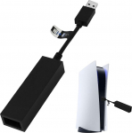 PS4-kaameraadapter, 1 St&uuml;ck f&uuml;r PS5-Kamera-Adapter mit Playstation VR auf Playstation 5, PS4, USB, Typ A, USB-Kamera, USB