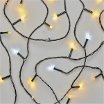 EMOS LED Fairy Lights soe valge + vilkuv k&uuml;lmvalge sise- ja v&auml;litingimustes kasutamiseks, 12 m pikk IP44 j&otilde;uluvalguste 120 LED-iga, 6-tunnine taimeri funktsioon ja toiteallikas, peo, j&otilde;ulude, kaunistamise jaoks.