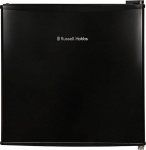 Russell Hobbs Tisch-Speisekammer, Mini-K&uuml;hlschrank, 43 Liter Fassungsverm&ouml;gen, wendbare T&uuml;r & verstellbare F&uuml;&szlig;e, kleiner K&uuml;hlschrank, manuelle Temperaturregelung, Eisbox, schwarz RHTTF0E1B