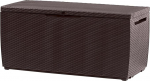 Keter Capri &otilde;uem&ouml;&ouml;bli plastist hoiukast, 123 x 53,5 x 57 cm, pruun