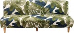 Futon Slipcovers Stretch Armless Diivan Kaitsekate M&ouml;&ouml;bli kaitse kokkupandav Futon Armless Diivan Cover Kokkupandav diivan Shield elastse p&otilde;hjaga
