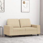 ShGaxin 359385 2-kohaline diivan Cream 120 cm kangas, Lounge diivan, diivanid ja diivanid, l&otilde;&otilde;gastav diivan, diivan elutuppa