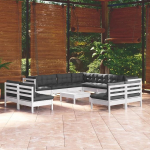 Homgoday Garden Diivan Set 12 t&uuml;kki valge m&auml;nni padjad V&auml;ljas diivanid aia komplekt V&auml;ljas aia m&ouml;&ouml;bli komplekt aia diivanid v&auml;ljas aia diivanid v