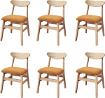 Toolikate, istmekate, Stretch-kate s&ouml;&ouml;gitoa toolidele, pestav kaitsekate, toolikatted (kuldne, komplekt 6)