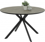 Hela Tische, Petra &uuml;mmargune s&ouml;&ouml;gilaud halli disainiga helehall metallist t&auml;hega alus l&auml;bim&otilde;&otilde;t 120 x 76 cm