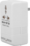 Reisiadapter Pinge muundur Pinge muundur 110 V/120 V kuni 220 V/240 V; kohaldatavad elektriseadmed v&auml;hem kui 50 W USA Inglismaa Austraalia Euroopa Saksamaa Hiina Tai jne.
