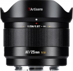 7artisans AF 25 mm F1.8 autofookusobjektiiv APS-C suure avaga Sony E-Mount peegelkaamerale (AF 25 mm F1.8-E)