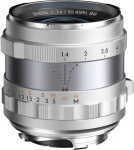 THYPOCH Full Frame Photography Lens Simera 50 mm f1.4 for Leica M Mount, Silver
