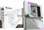 GIGABYTE B650E AORUS Stealth Ice Back Connector White Board &uuml;hildub AMD Ryzen 9000/8000/7000 seeria protsessoritega Socket AM5 DDR5 ATX emaplaat B650E A Stealth Ice MB6539